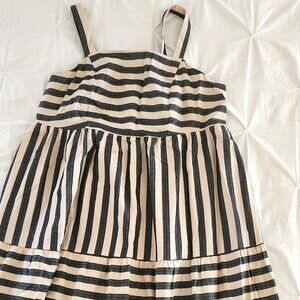 midi, sleeveless, striped, A-line, Knox Rose dress, 1X